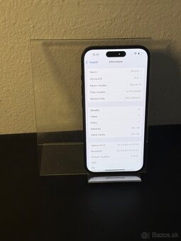 Predám Apple iPhone 15 256GB Black Bežné známky - 3