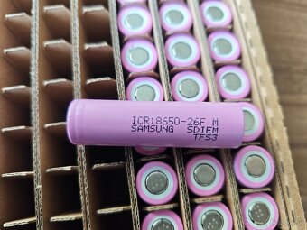 Články Li-Ion 18650 2600 mAh - 3