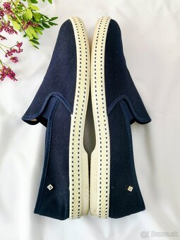 RIVIERAS - luxusné pánske mokasíny/prezuvky - veľkosť 46 - 3