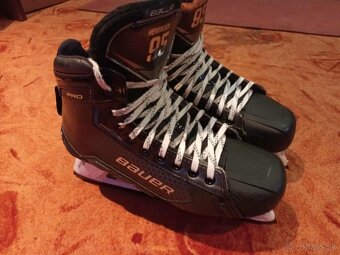 Brankárske korčule Bauer PRO,custom,vel.10,šíře FIT2 až FIT3 - 3