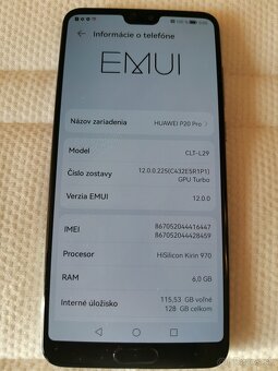Huawei P20 PRO 6/128 - 3