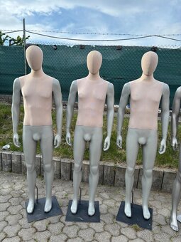 Figurína pánska živá veľkosť - možnosť odpojenia hlavy - 3