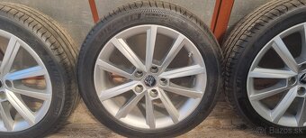 Predám org Škoda TERON elektrony 5x112 r17 Michelin 225/45 - 3