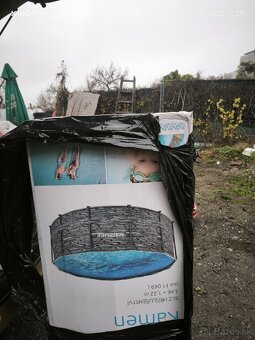 Predám komplet nový bazén Marimex 366x122-schody cerpadlo - 3