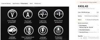 Nabijacka TAYNIU na elektromobily s viacerymi rezimami - 3