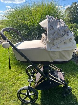 Cybex priam 4.0 vanička simply flowers beige - 3