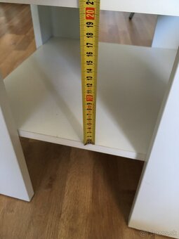 Drevený stolík, mini stôl, podstavec pod ťažké zariadenie - 3