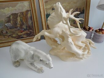 Štvanica / Medveď polárny strožitné predmety, - 3