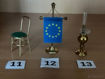 Mosadzné miniatury aj po kuse - 3