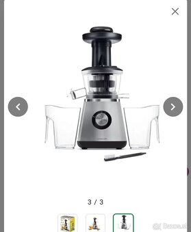 NOVY odšťavovač- SENCOR - 3