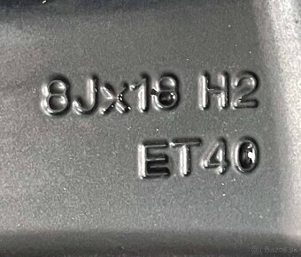 ALMERE R-LINE VW TIGUAN 5x112 8 x18 ET 40 235 55 R18 Letné - 3