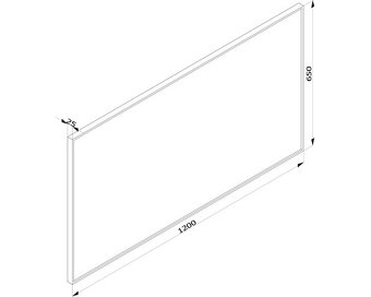 Predam LED zrkadlo do kúpeľne s osvetlením 65 x 120 cm - 3