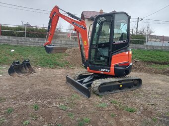 Minibager Bager Kubota u 27 -4 stav nového - 3