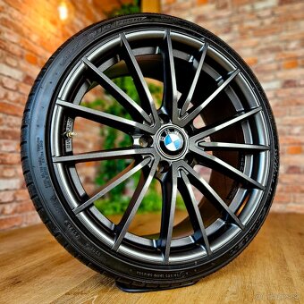 Alu R19 5x120 BMW 1 + letné pneu 225/35 R19 - 3