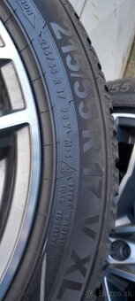 Hlinikove disky 5x112 r17 a zimne pneu 215/55 r17 - 3