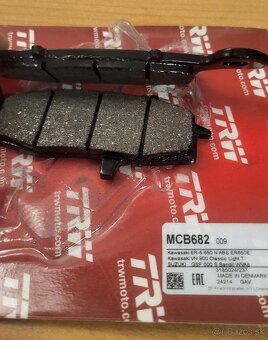 Brzdové obloženie TRW MCB 682 - 3