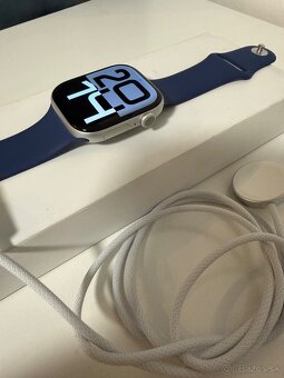 Apple Watch Series 10 46 mm Silver Aluminium Case s Denim Sp - 3