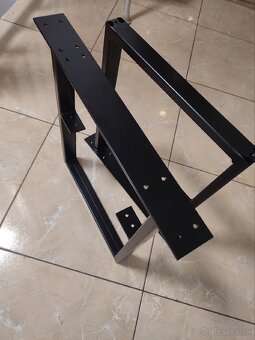 Železné kovové nohy na stôl - 3