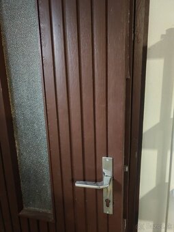 Vchodové dvere drevené 140-ky - 3