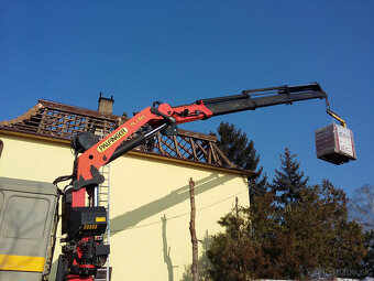 Žeriav, autožeriav, hydraulická ruka, ťahač, MAN, Scania 4x4 - 3