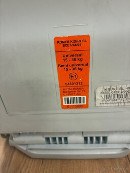 Detská autosedačka Romer Briitax (15-36kg), isofix - 3