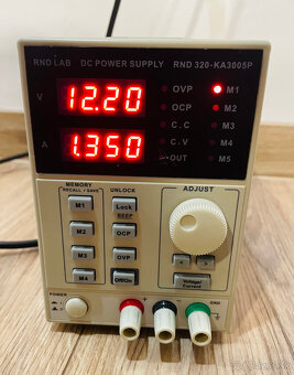 Laboratorný napajací zdroj RND 320-KA3005P - 3