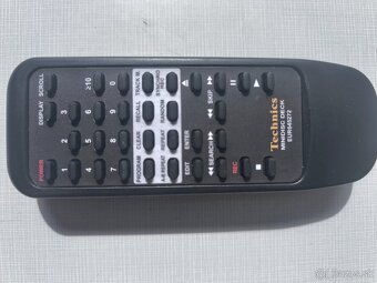 Minidisk Technics SJ-MD100 včetně dálkového ovladače - 3