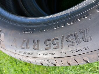 215/55 r17 letne pneumatiky - 3