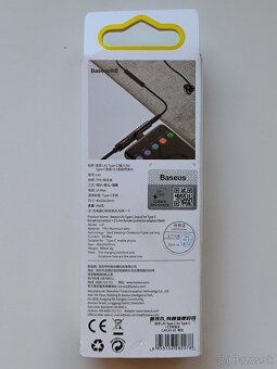 Baseus audio adaptér USB-C, 3.5mm jack - 3