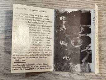 FLYING DIRTY CLOUDS - "Dispersing... Nothing..." 1994 demo - 3