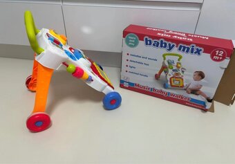 Baby Mix Detské hrajúce edukačné chodítko - 3