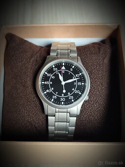 Titánové pánske hodinky BERNY Pilot Field watch, Zafír, NOVÉ - 3