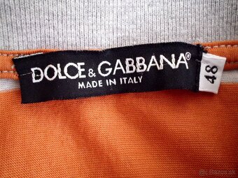 Dolce&Gabbana pánske slim pólo tričko M - 3