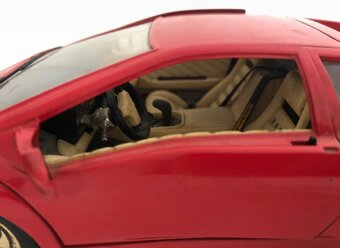 Stary kovovy vacsi model Lamborghinini diablo auto 23x10 - 3