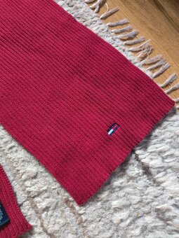 Dámsky šál Tommy Jeans - bordový - 3