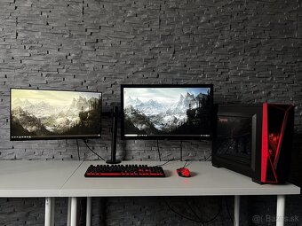 Herný PC | i5-4690K, GTX 1050Ti, 16GB RAM | + 2 monitory - 3