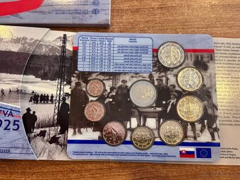 Súbor mincí SR (2025) - 100.výročie prvého medzinárodného šp - 3