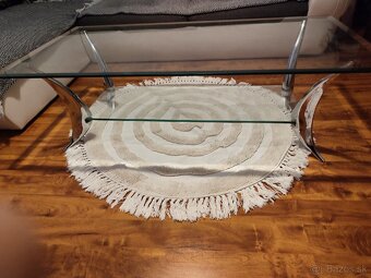 Predám sklenený konferenčný stolík - 3