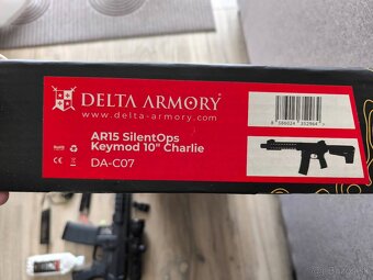 Delta Armory airsoft zbraň M4 AR15 - 3