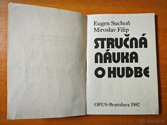 Stručná náuka o hudbe - Eugen Suchoň, Miroslav Filip - 3