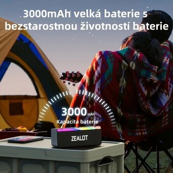 Nový bluetooth reproduktor výkon 20W s RGB efekty. - 3