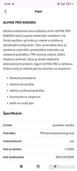 Turisticka obuv 29 - 3