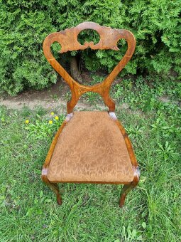 Biedermeier párové stoličky - 3