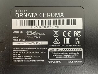Razer Ornata Chroma - 3