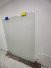sprchová zástena 155x200 cm vzor mliečne sklo 8 mm - 3