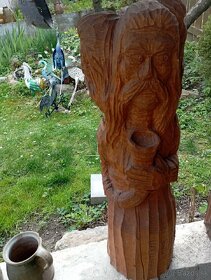 Drevená socha -symbol Slovanstva - 3