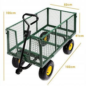 záhradný prepravný vozík, fúrik 3v1 - 3
