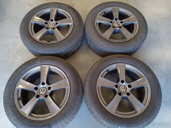 4ks letne ALU 5x120 R17 8J ET30 DEZENT VOLKSWAGEN T5 T6 - 3