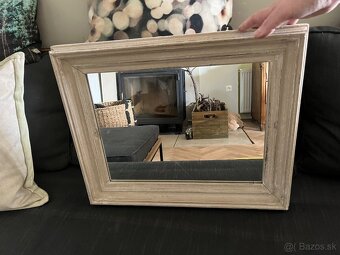 Vintage zrkadlo 51x41cm - 3