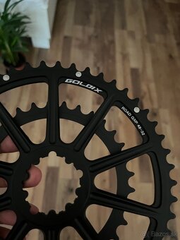 Nový prevodník Goldix 48/32 pre cestný alebo gravel bicykel - 3
